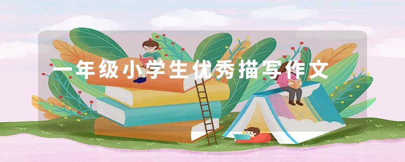 一年级小学生优秀描写作文