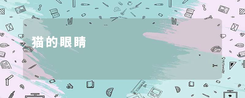 猫的眼睛