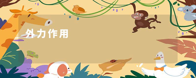 外力作用