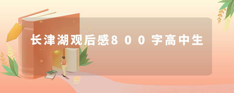 长津湖观后感800字高中生