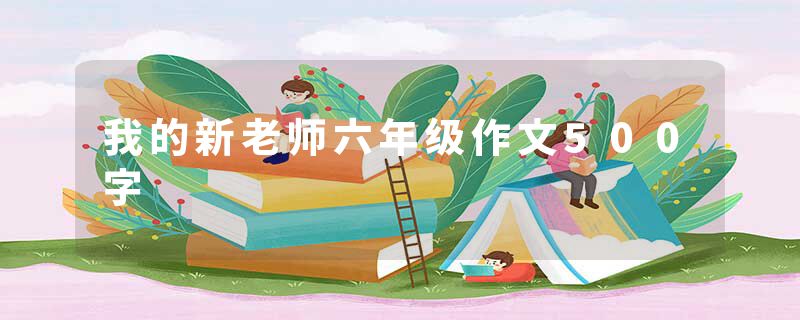 我的新老师六年级作文500字