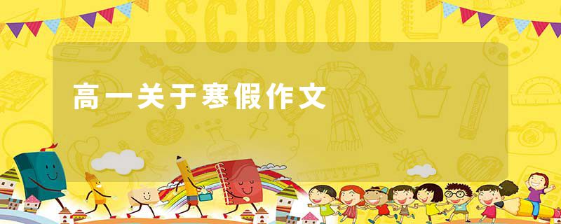 高一关于寒假作文