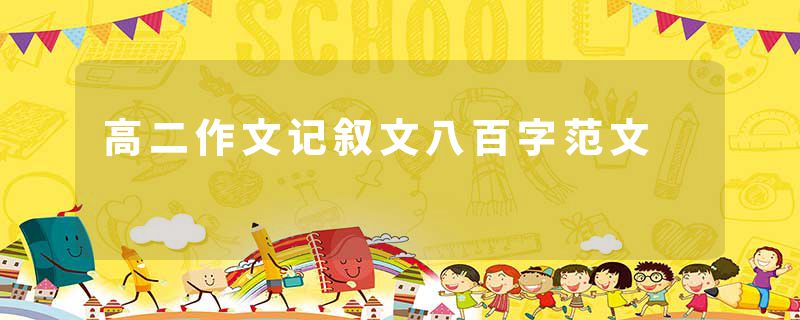 高二作文记叙文八百字范文